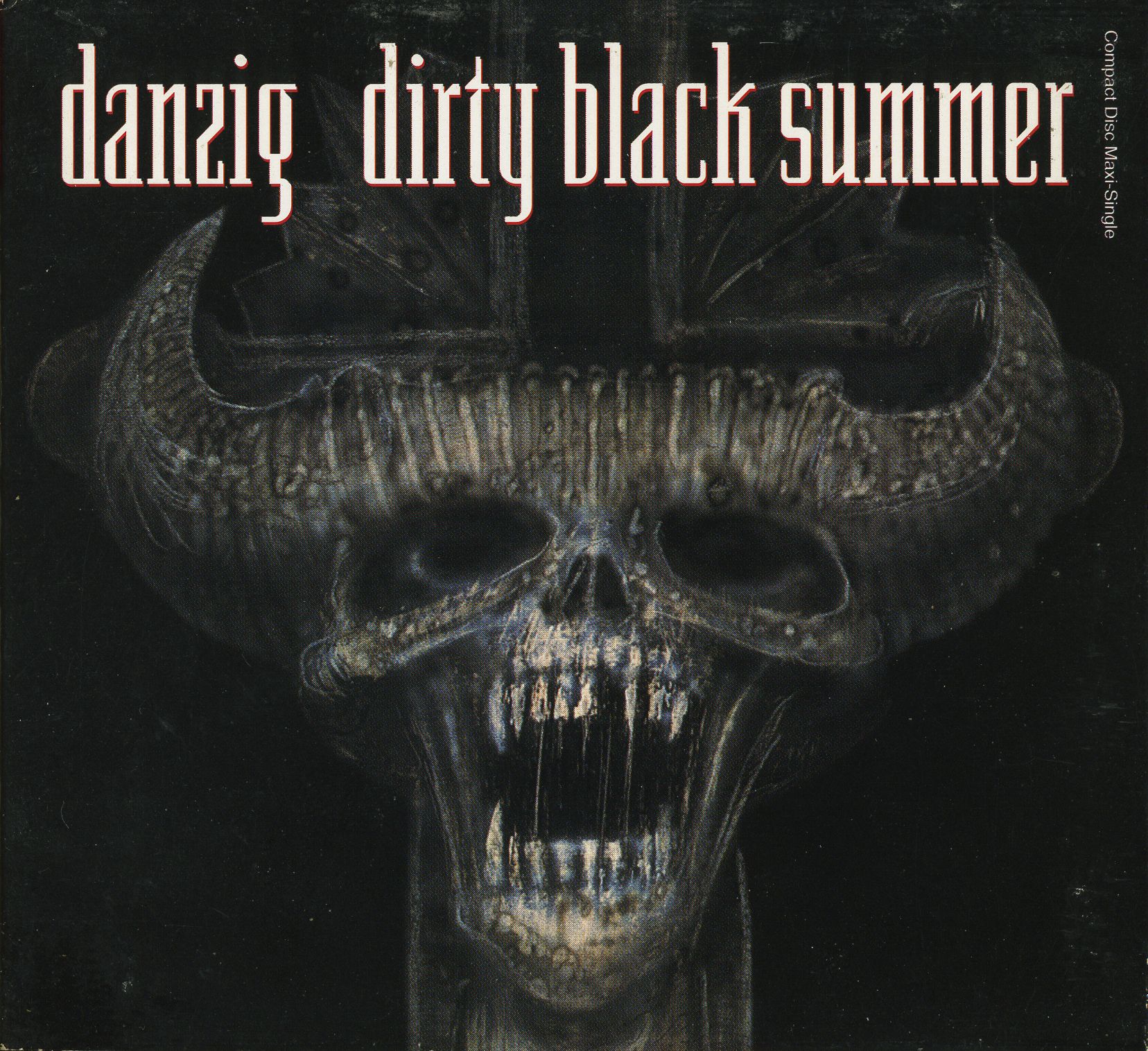 Danzig Dirty Black Summer Single 1992 Metal Area Extreme