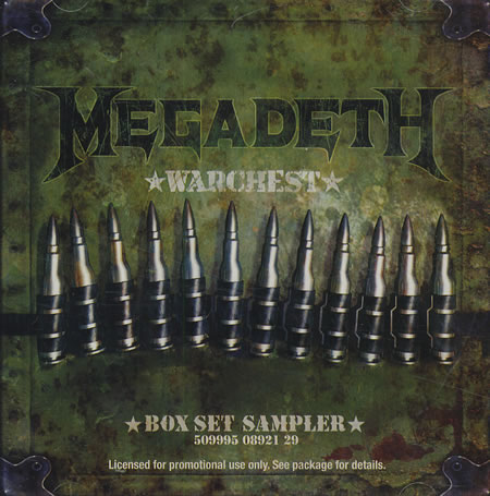 Metal Area - Extreme Music Portal > Megadeth - Warchest Promo