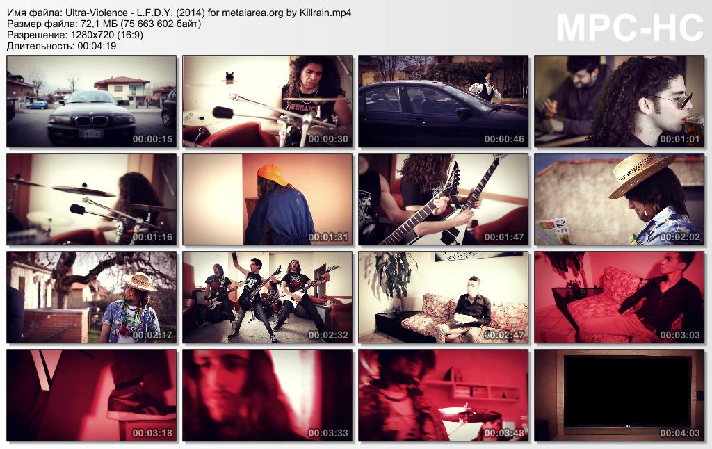 Metal Area Extreme Music Portal Ultra Violence L F D Y Studio Clip 2014 metal area extreme music portal ultra violence l f d y studio clip 2014