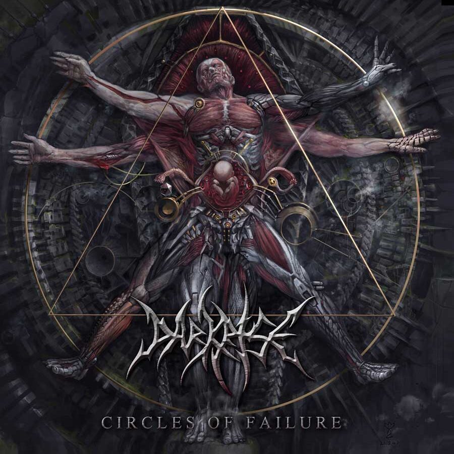 Circle of death. Darkrise. Brutal Death Metal logo. Maigrets failure Cover.