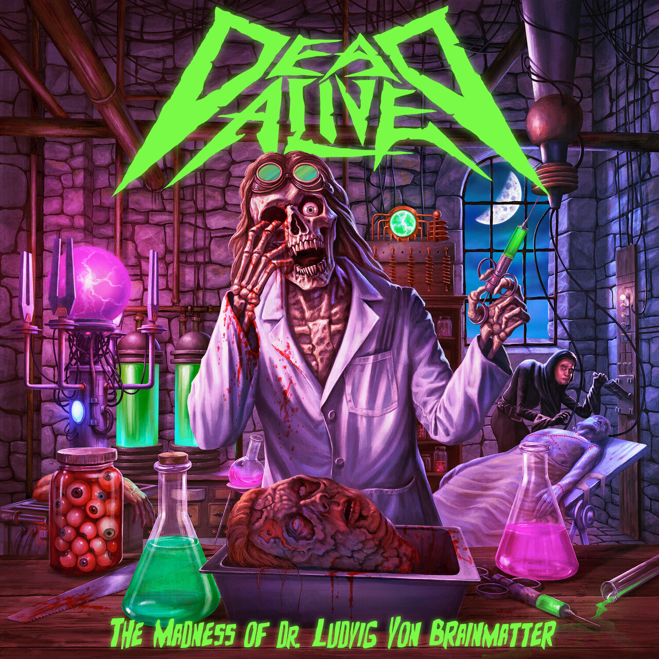 Artist: Dead Alive *Album: The Madness <b>Of</b> <b>Dr</b>. Ludvig Von Brainmatter *Year:...